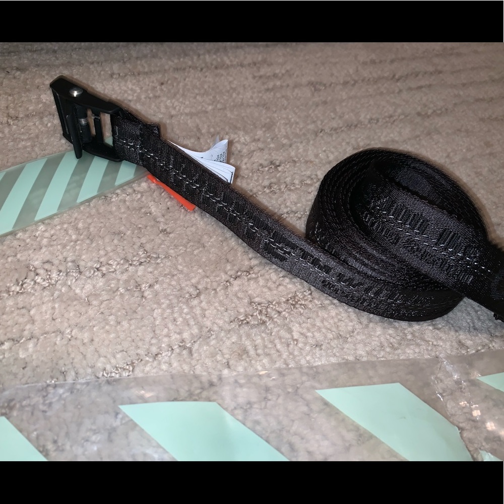 Women’s off white belt